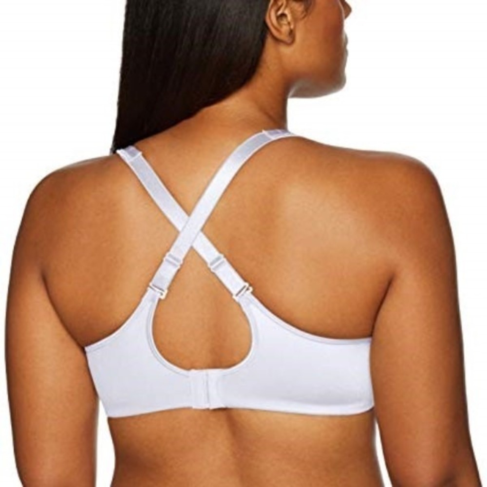NWT Playtex 40DD Love My Curves Underwire T-Shirt Bra 4848 Lace Beige 129129 - Picture 2 of 2